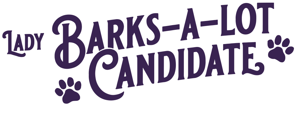 Lady Barks-a-Lot Candidate Header